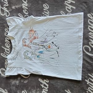 Girl's Disney Frozen Shirt girls Frozen II shirt EUC